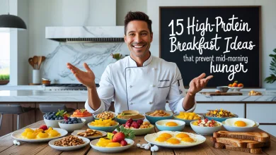 15 High-Protein Breakfast Ideas That Prevent Mid-Morning Hunger