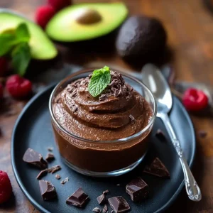 Chocolate Avocado Mousse