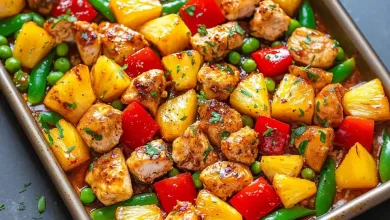 Sheet Pan Teriyaki Chicken and Pineapple (Easy One-Pan Meal)