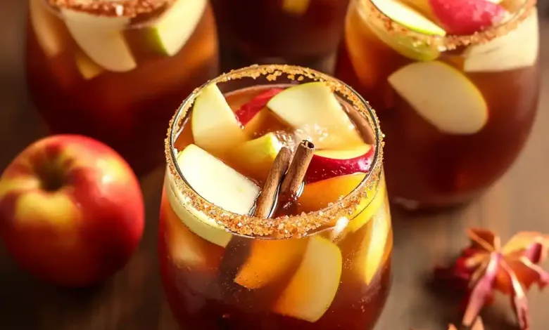 Apple Cider Sangria Recipe Apple Cider Sangria Recipe