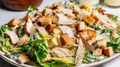 Hen Caesar Salad Recipe