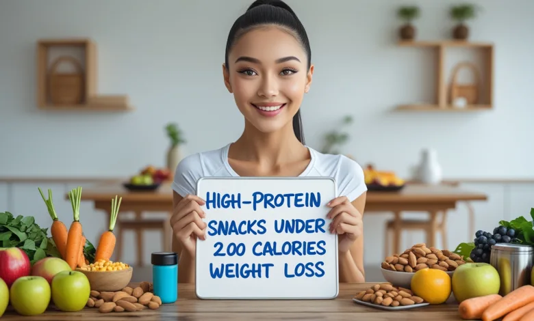High-Protein Snacks Under 200 Calories for Weight Loss High-Protein Snacks Under 200 Calories for Weight Loss