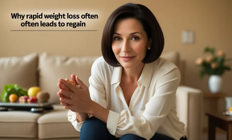 Why Rapid Weight Loss Often Leads to Regain: The Science Explained Why Rapid Weight Loss Often Leads to Regain: The Science Explained