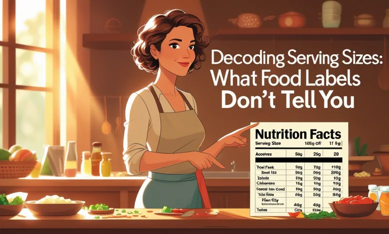 Decoding Serving Sizes: What Food Labels Don’t Tell You