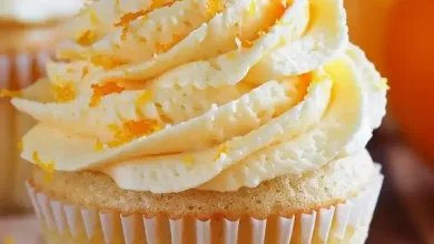 Orange Creamsicle Cupcakes