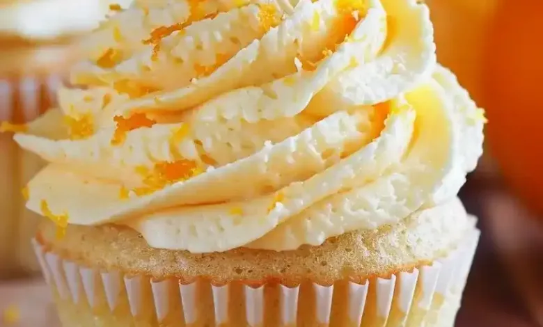 Orange Creamsicle Cupcakes Orange Creamsicle Cupcakes