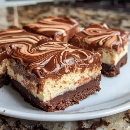 nutella cheesecake bars