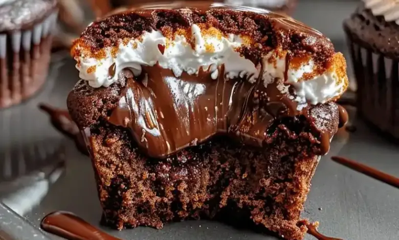 S’mores Cupcakes S’mores Cupcakes