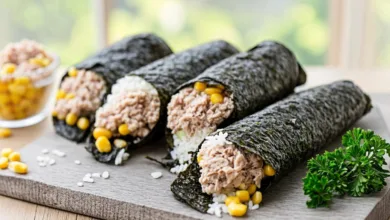 Tuna Salad Nori Wraps