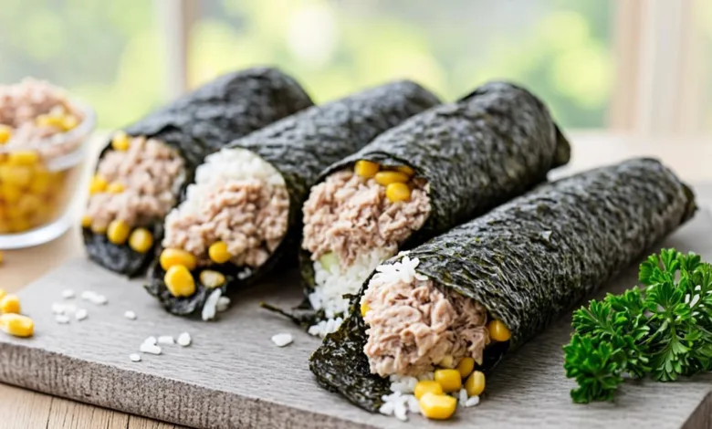 Tuna Salad Nori Wraps