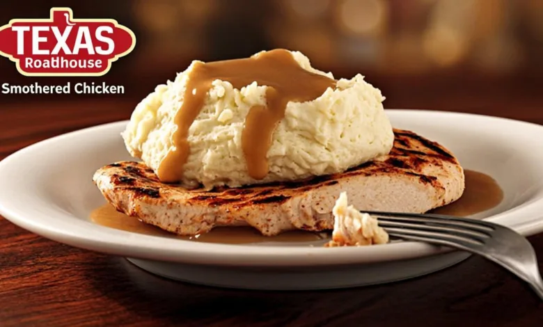 Texas Roadhouse Smothered Chicken with Jack Cheese