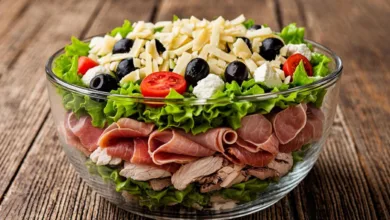 High Protein Italian Grinder Salad (Chopped Sub Salad)