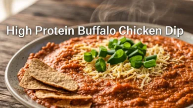 High Protein Buffalo Chicken Dip That’s a Game Changer