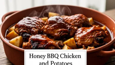 Honey BBQ Chicken and Potatoes