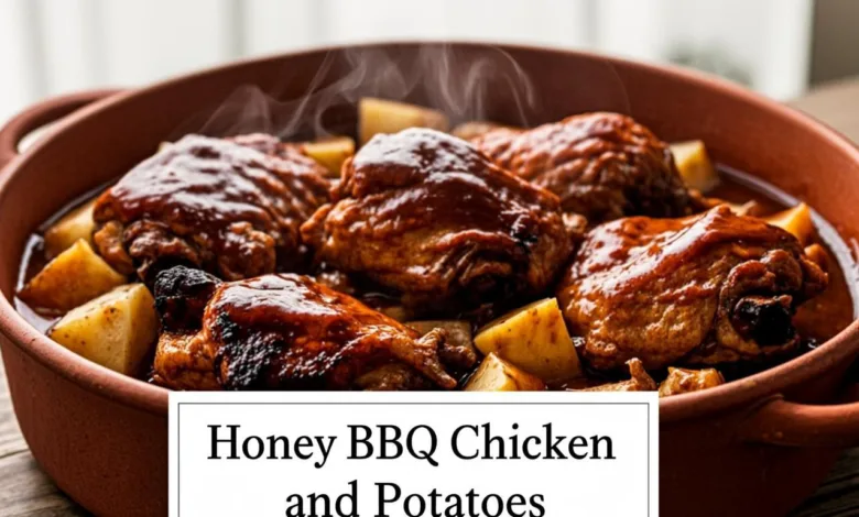 Honey BBQ Chicken and Potatoes