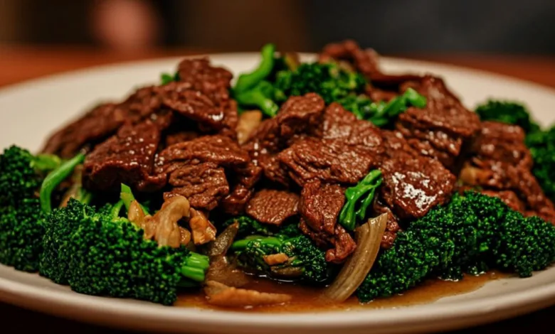 Chinese Beef and Broccoli