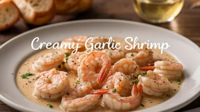 Creamy Garlic Shrimp