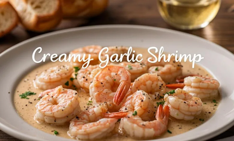 Creamy Garlic Shrimp