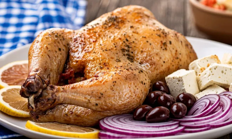 Greek Chicken Lemon Feta