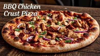 BBQ Chicken Crust Pizza
