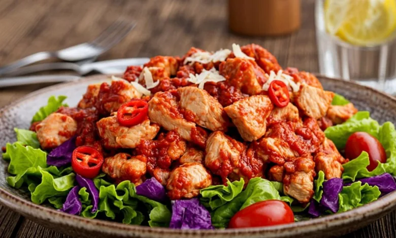 My Favorite Spicy Chicken Salad