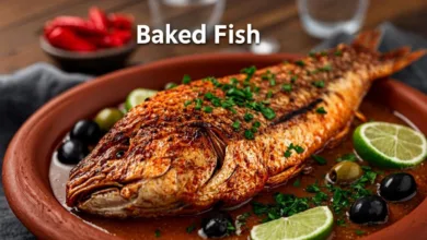 Spicy Moroccan Baked Fish