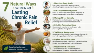 Stop Masking the Pain: 7 Natural Ways to Finally Get Lasting Chronic Pain Relief