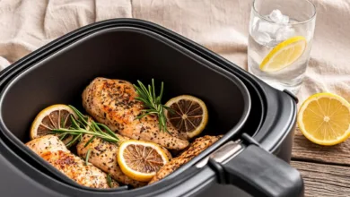 Air Fryer Lemon Herb Chicken Breast