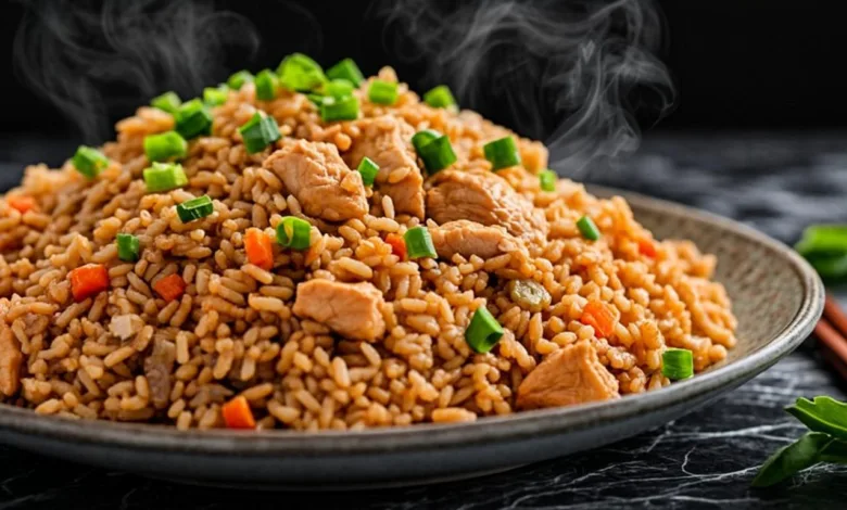 Asian Chicken Fried Rice