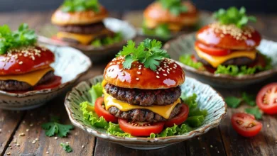 Bold Burger Bowls
