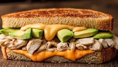 Chicken Avocado Melt Sandwich