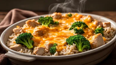 Chicken Broccoli Rice Casserole