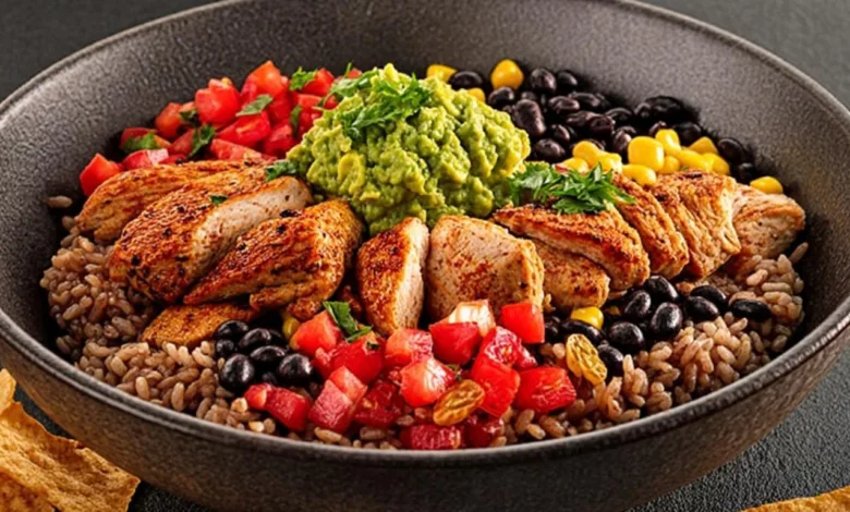 Delicious Chipotle Chicken Bowl