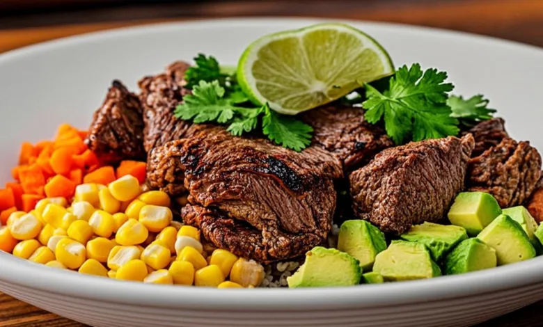 Cilantro Lime Steak Bowls