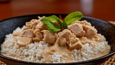 Coconut Chicken Rice Bowl Coconut Chicken Rice Bowl