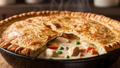 Irresistible High Protein Chicken Pot Pie