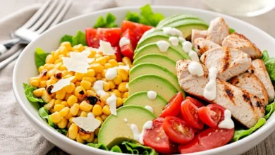 High Protein Chicken Street Corn Salad