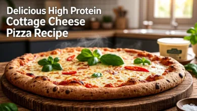 Delicious High Protein Cottage Cheese Pizza Recipe