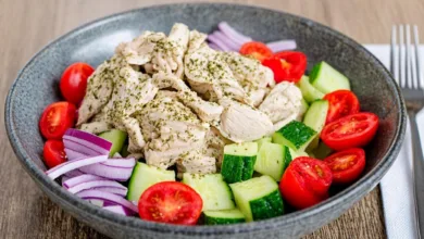 Quick High-Protein Greek Chicken Bowls Quick High-Protein Greek Chicken Bowls