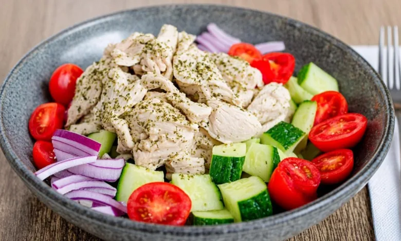 Quick High-Protein Greek Chicken Bowls