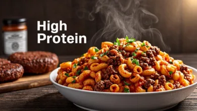 High Protein Hamburger Helper