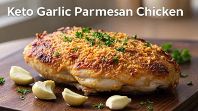 Keto Garlic Parmesan Chicken