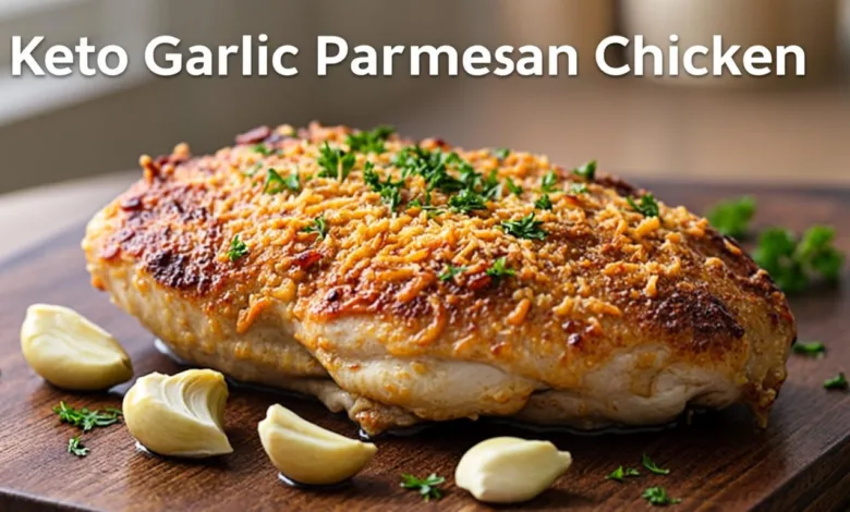 Keto Garlic Parmesan Chicken