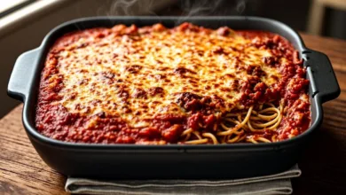 Southern Baked Spaghetti Casserole