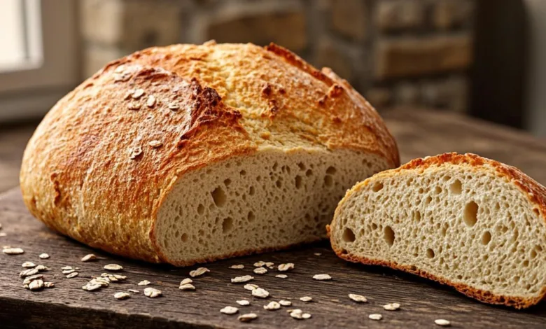 Easy 2-Ingredient Cottage Cheese Bread