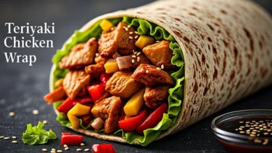 Teriyaki Chicken Wrap