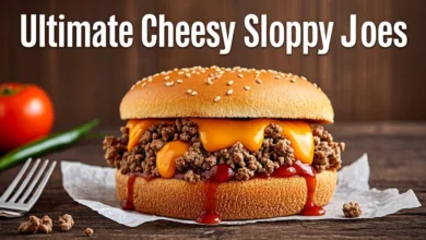 Ultimate Cheesy Sloppy Joes