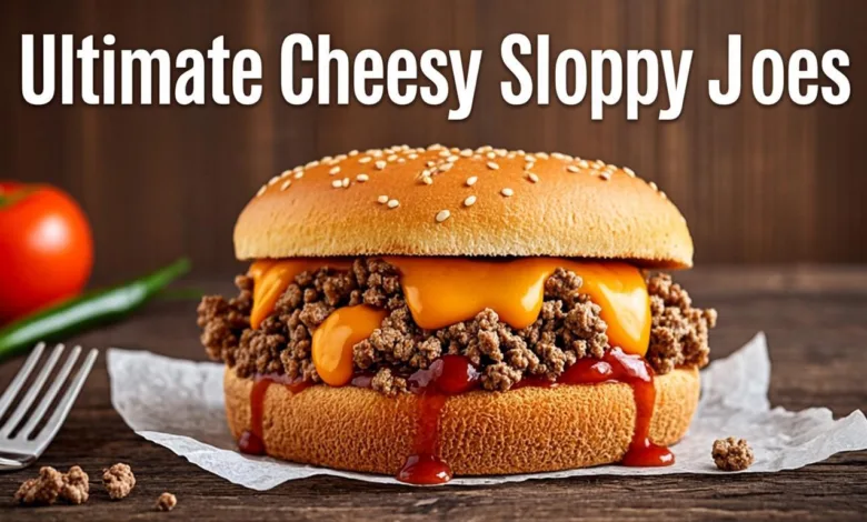Ultimate Cheesy Sloppy Joes