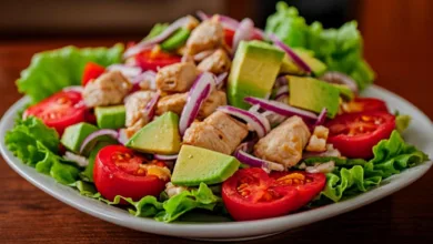 Healthy Avocado Chicken Salad