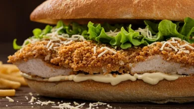 Homemade Spicy McChicken Sandwich